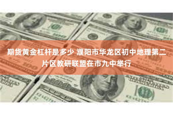 期货黄金杠杆是多少 濮阳市华龙区初中地理第二片区教研联盟在市九中举行