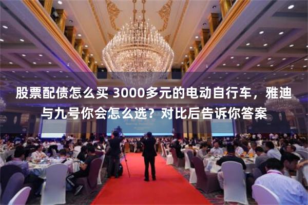 股票配债怎么买 3000多元的电动自行车，雅迪与九号你会怎么选？对比后告诉你答案