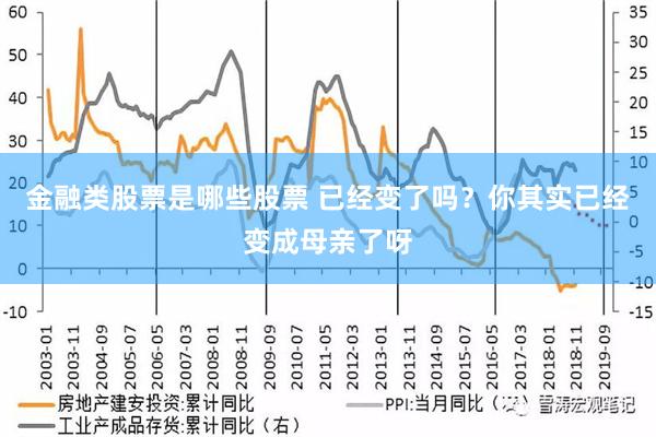 金融类股票是哪些股票 已经变了吗？你其实已经变成母亲了呀