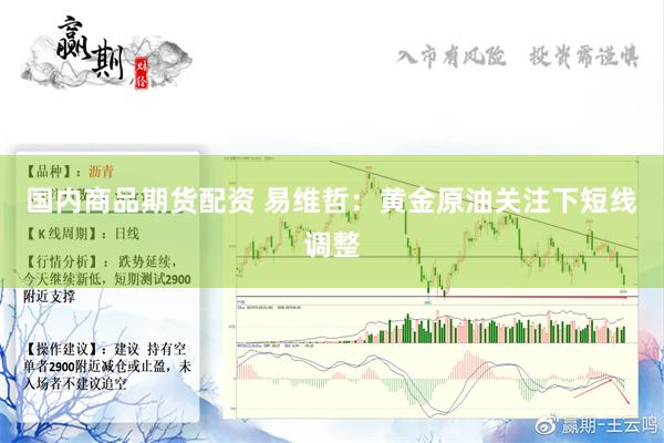 国内商品期货配资 易维哲：黄金原油关注下短线调整